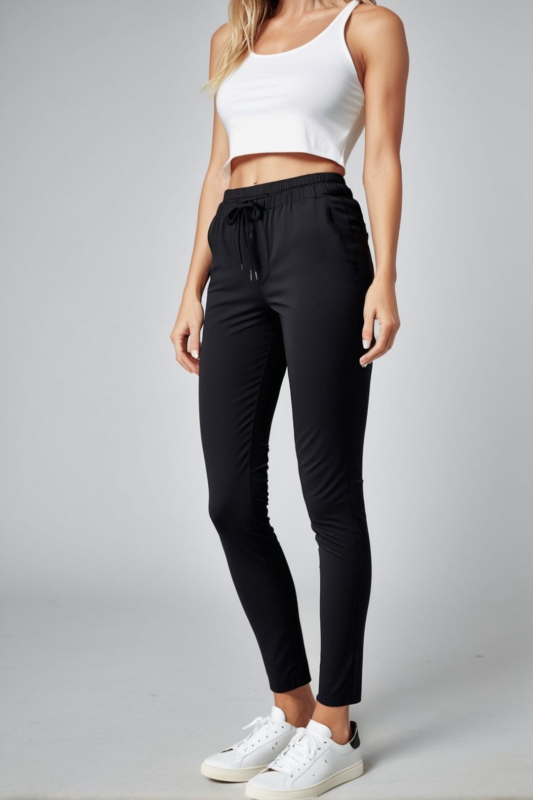 Detachable Slim Fit Pants