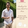 Men's Linen Set Bundle Pattern, Men's Linen Pants, Men' Summer Shirt ...