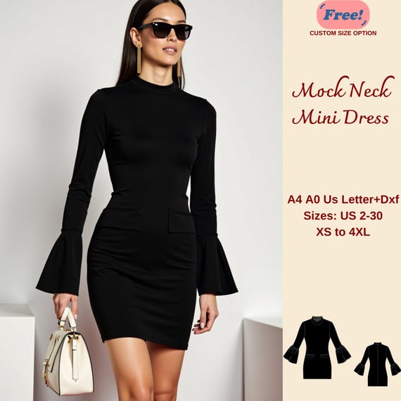 bodycon dress pattern pdf free Jessica bodycon knit dress (PDF) – Sinclair Patterns
