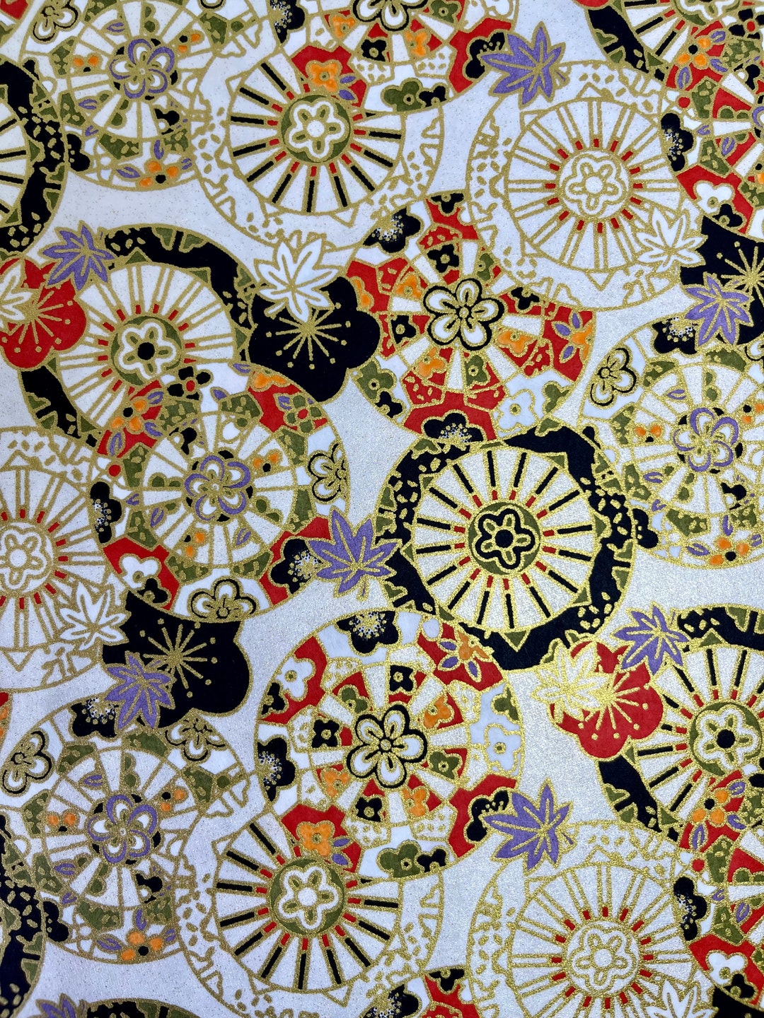 Origami -yuzen Washi -chiyogami -silk Screen Paper -craft Paper ...