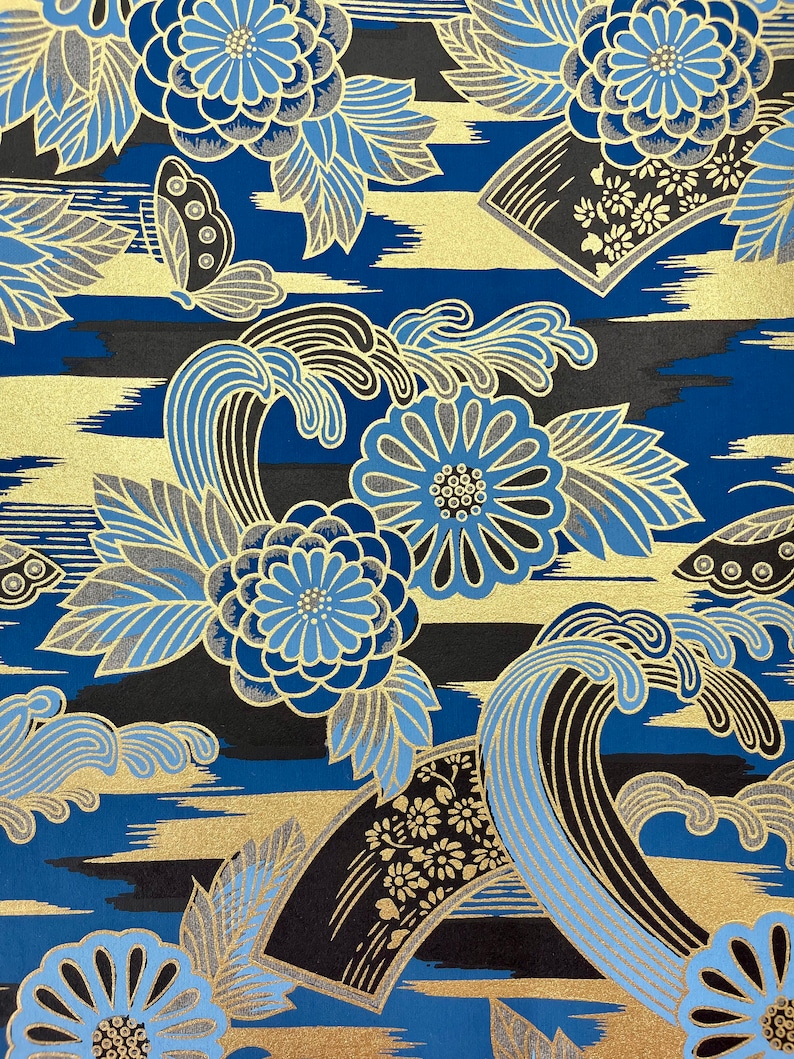 Japanese Pattern Paper Origami -yuzen Washi -chiyogami -silk Screen Paper Craft Paper -various ...