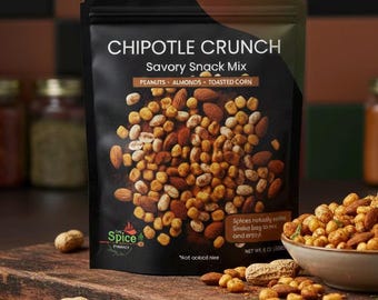 Chipotle Crunch Snack Mix: Sweet Spicy Trail Mix