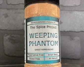 Weeping Phantom Ghost Pepper Seasoning: All-Natural Spicy Spice Rub