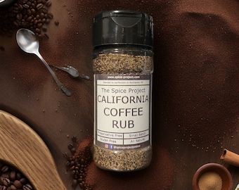 California Coffee Rub: Bold Spice Blend for Meats & Vegetables