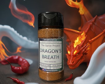 Dragon's Breath Ghost Pepper BBQ Seasoning: Smoky Spice Rub
