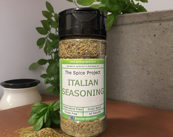 Aromatic Italian Seasoning Blend: Basil, Oregano, Rosemary & Thyme