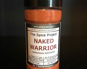 Grill Seasoning -- Use on steak, hamburgers and more! -- all-natural preservative-free -- The Spice Project