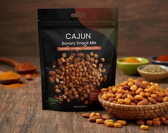 Louisiana Heat Snack Mix: Cajun Spiced Nut & Corn Trail Mix