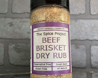 Beef Brisket Dry Rub: Sweet & Peppery Salt-Free Smoker Seasoning