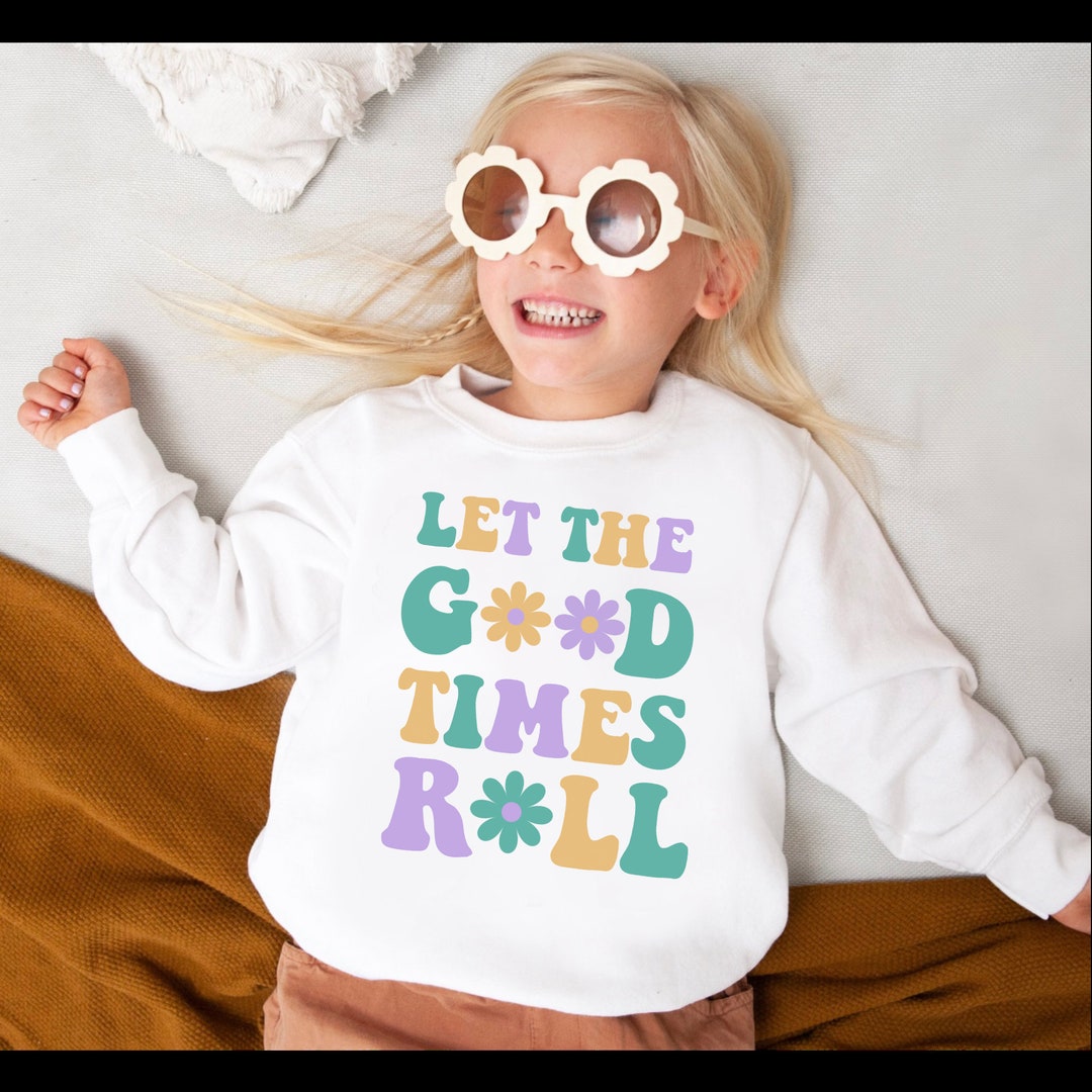 Good Times Roll Mardi Gras Youth Sweatshirt Mardi Gras Kids, Mardi Gras