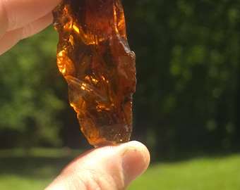 Amber Orange Andara-  Sacral Chakra- Divine Feminine