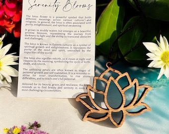 Serenity Blooms Lotus Friendship Ornament