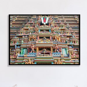 South India Digital Photography Ranganathaswamy Temple Tamil Nadu | Bohemian Decor | Instant Download Printable Wall Art