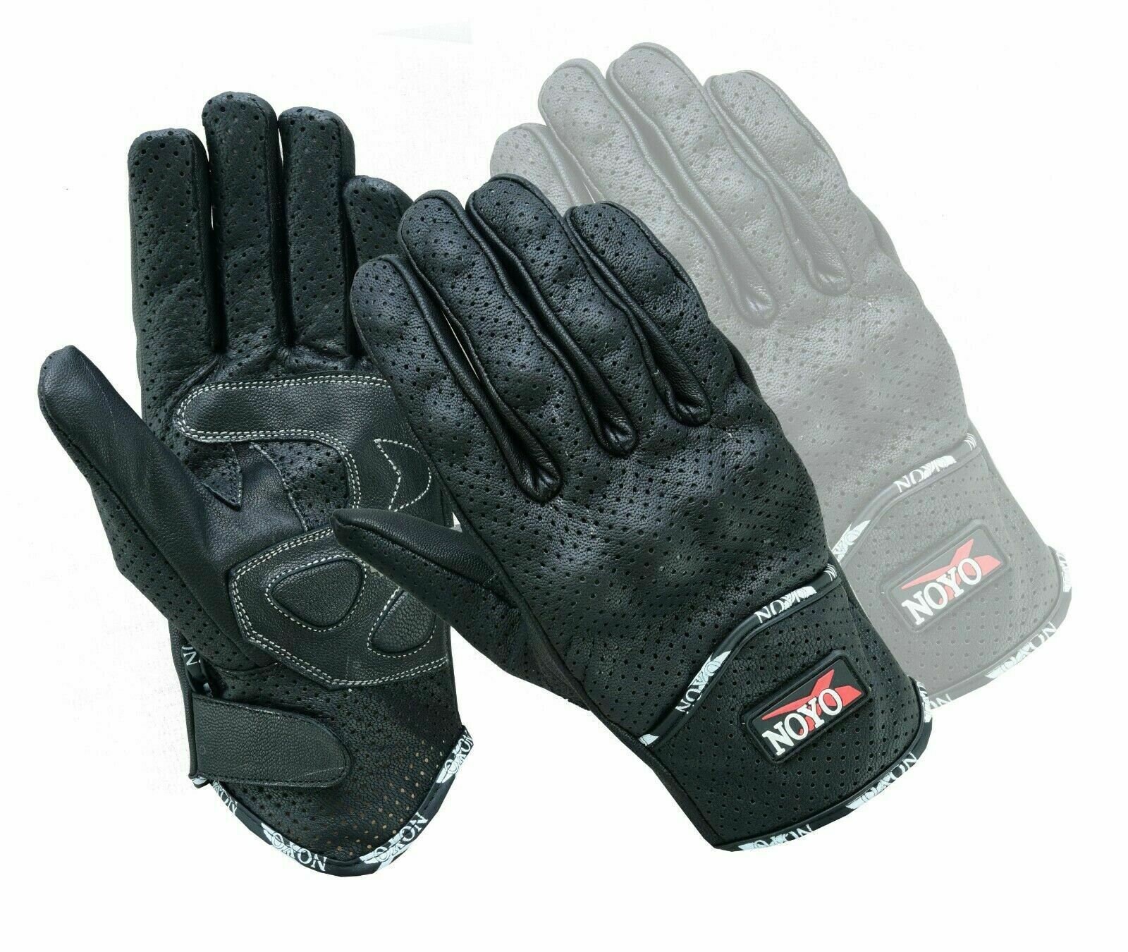 Protec anti slash fire resistant black leather and Kevlar gloves security SIA. 