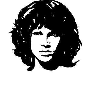 Jim Morrison, Doors, Music Icon, 1960er Jahre, druckbare Kunst, Kunstwerk für T-Shirts