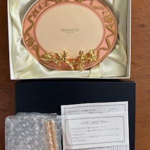 Marco de fotos Mikimoto con caja NUEVO