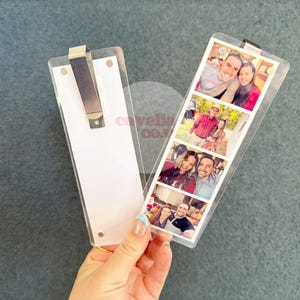 Photo Booth Strip Car Visor Clip, Photo Strip Holder, Magnetic Photo Frame, Sun Visor Picture Holder, 2x6 inch, Valentines Day Gift Idea image 7
