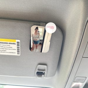 Custom Photo Car Visor Clip: Personalized Wooden Keepsake Gift