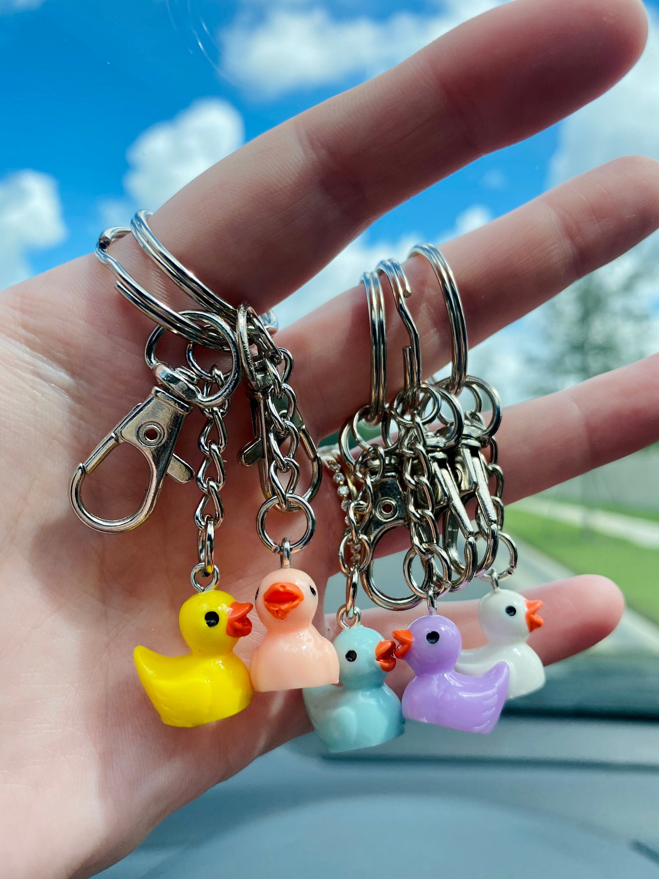 Duck Duck, Tiny Duck Keychain, Duck Key Accessories, Duck Charm, Rubber Ducky Keyring, You’ve been Ducked, 4 x 4 Game, duck decoration Duck Duck, Tiny Duck Keychain, Duck Key Accessories, Duck Charm, Rubber Ducky Keyring, You’ve been Ducked, 4 x 4 Game, duck decoration