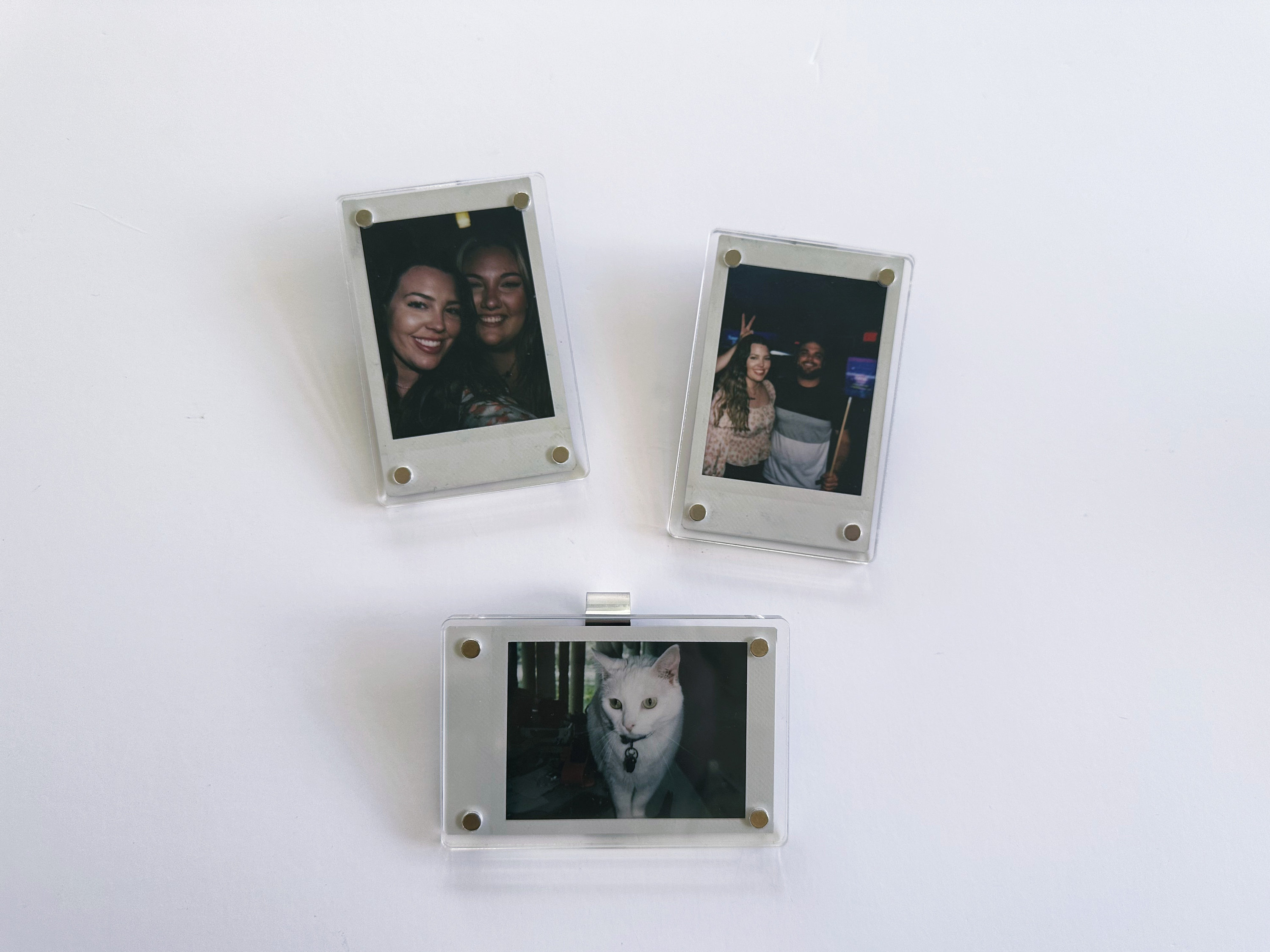 Fügen Sie Ihren eigenen Polaroid-Foto-Autovisier-Clip hinzu, personalisierter Sonnenvisier-Clip, personalisierte Foto-Auto-Dekoration, Polaroid-Foto fürs Auto, Geschenk für Paare