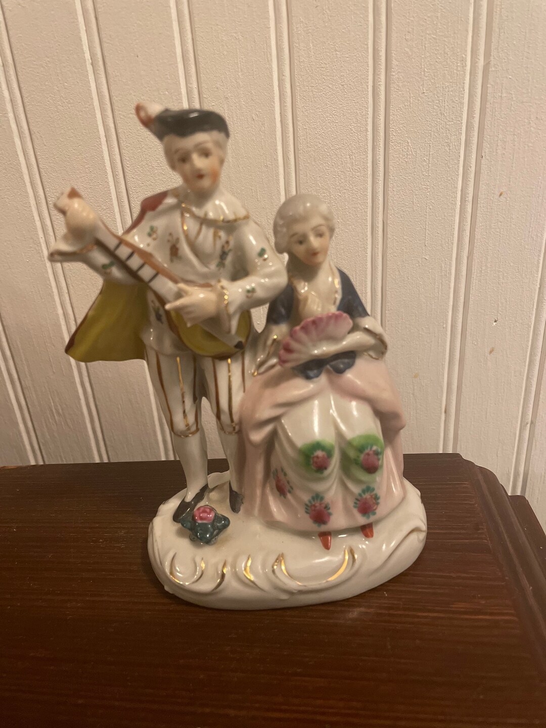 Made in Occupied Japan Figurine From 1940s Man and Woman Victorian Etsy
