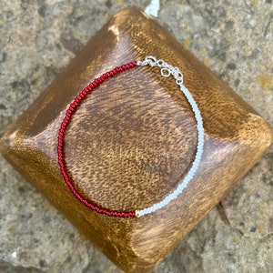 Blood and Water - St. Faustina Bracelet, Saint bracelet, Catholic jewelry, Catholic gifts