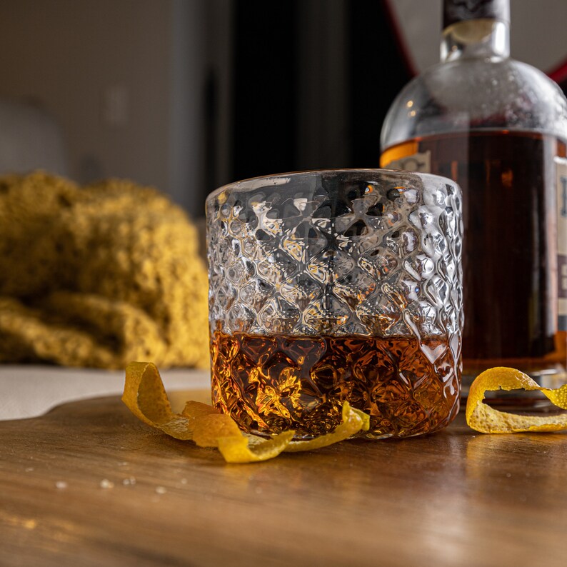 Set Skull Bourbon Glass-Set of 2 handmade image 7