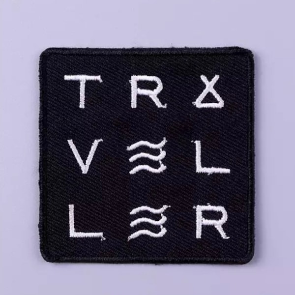 Traveller iron on patch | Adventure | Outdoors | Travelling | backpack patch | iron-on | Wanderlust