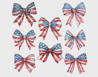 Coquette Bow Png, Coquette bow bundle, 4th of July Girl Png, 4Th Of July Coquette, Patriotic Bow Png, America Shirt, Bow coquette Clipart