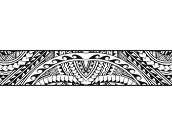 Polynesian Tribal Car Decal: Rear Window Vinyl Sticker