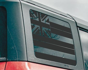 Hawaiian Flag Vinyl Decal: Vehicle Window Sticker, Trim-to-Fit
