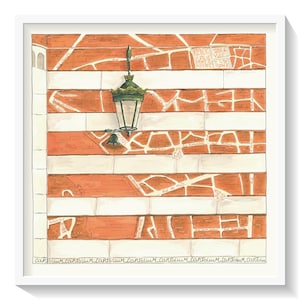 Affiche CAPITOLIUM Série Limitée - Aquarelle - Décoration murale