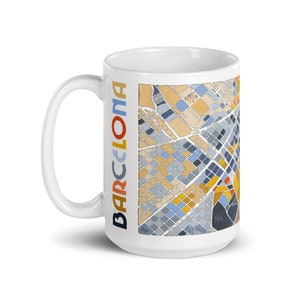 Mug illustration BARCELONE