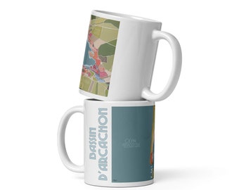 Mug Map of ARCACHON BAY, France