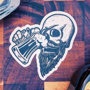 Latino Stickers, Mexican Stickers, Borracho Stickers, Cerveza Sticker, Latino Sticker, Beer Sticker, Tumbler Stickers, Skull Sticker, Laptop