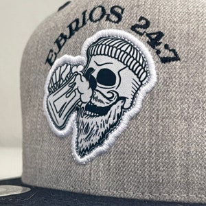 Ebrios Hat, Embroidered Hat, Latino Hat, Spanish Hat, Cerveza, Beer Lover, Regalo Para Hombre, Beer Hat, Regalo Para El, Latino Cap