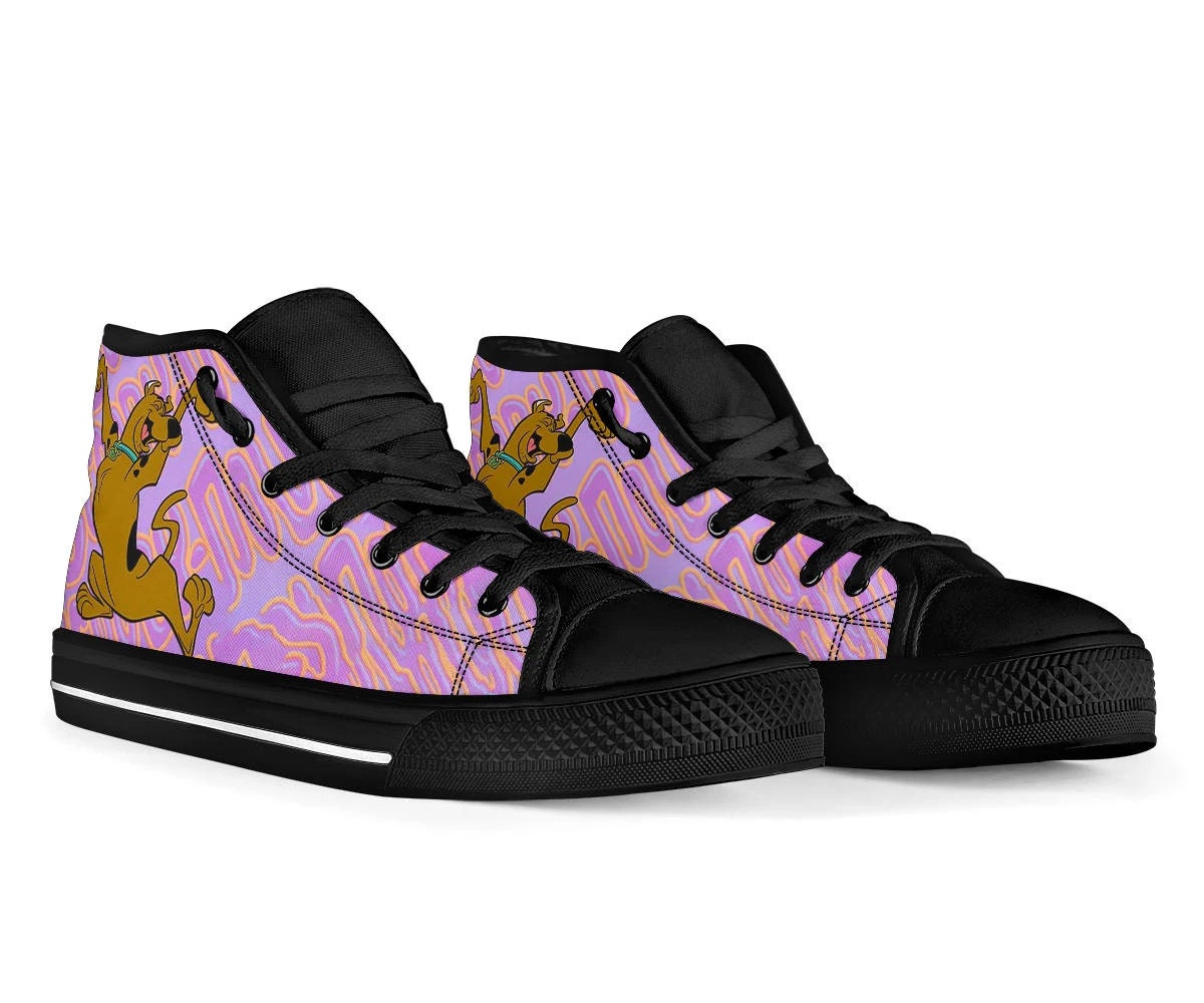 Scooby Doo Custom High Top Sneakers, Scooby Doo Movie Shoes