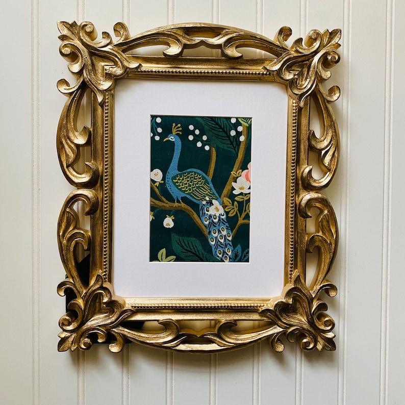 Rifle Paper Co. Peacock Fabric Wall Hanging