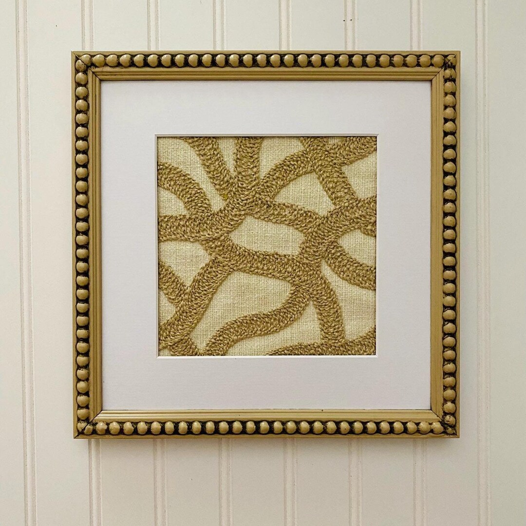 Stunning Textured Fabric Wall Hanging image