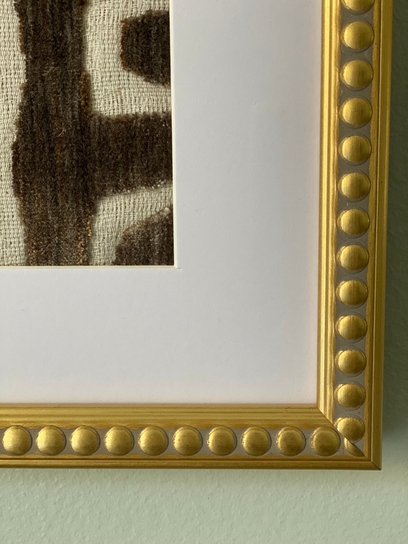 Velvet Wall Hanging Textile Wall Art Framed Wall Decor Etsy