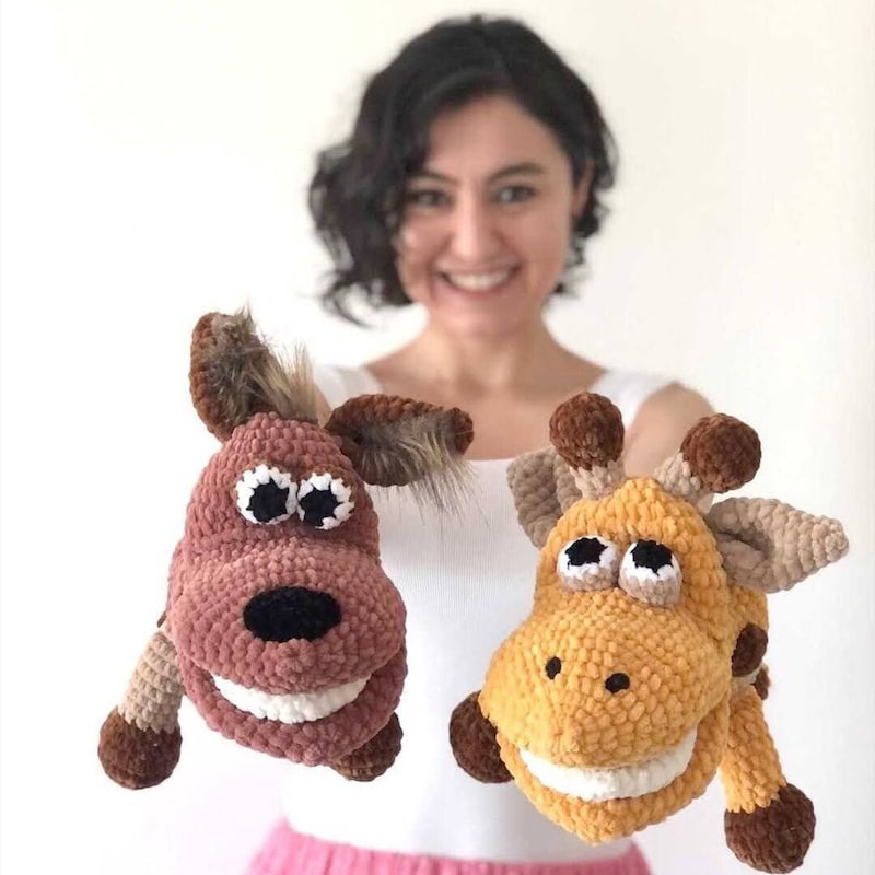 Wolf Plush Puppet - Etsy