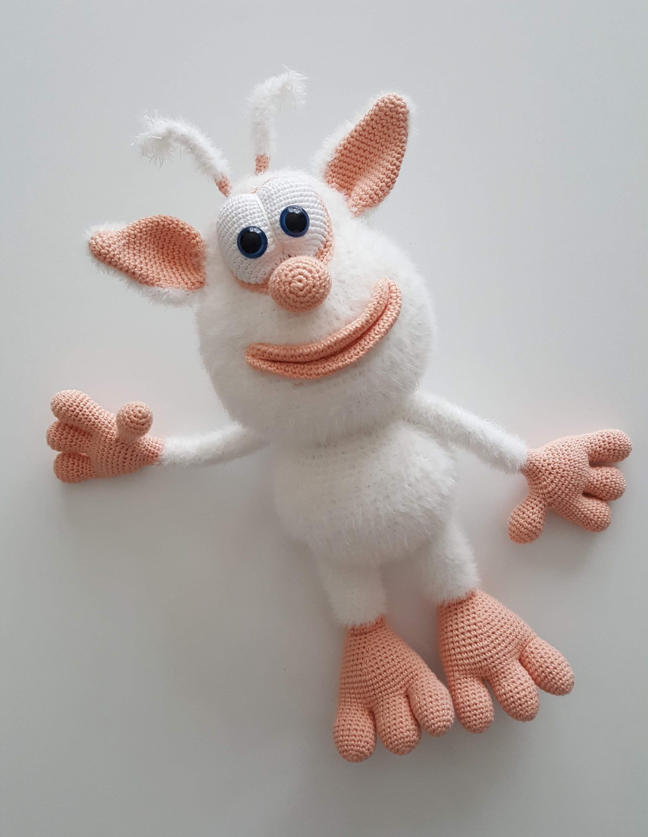 Booba Crochet Character Toy Amigurumi Stuffed Animals Booba - Etsy