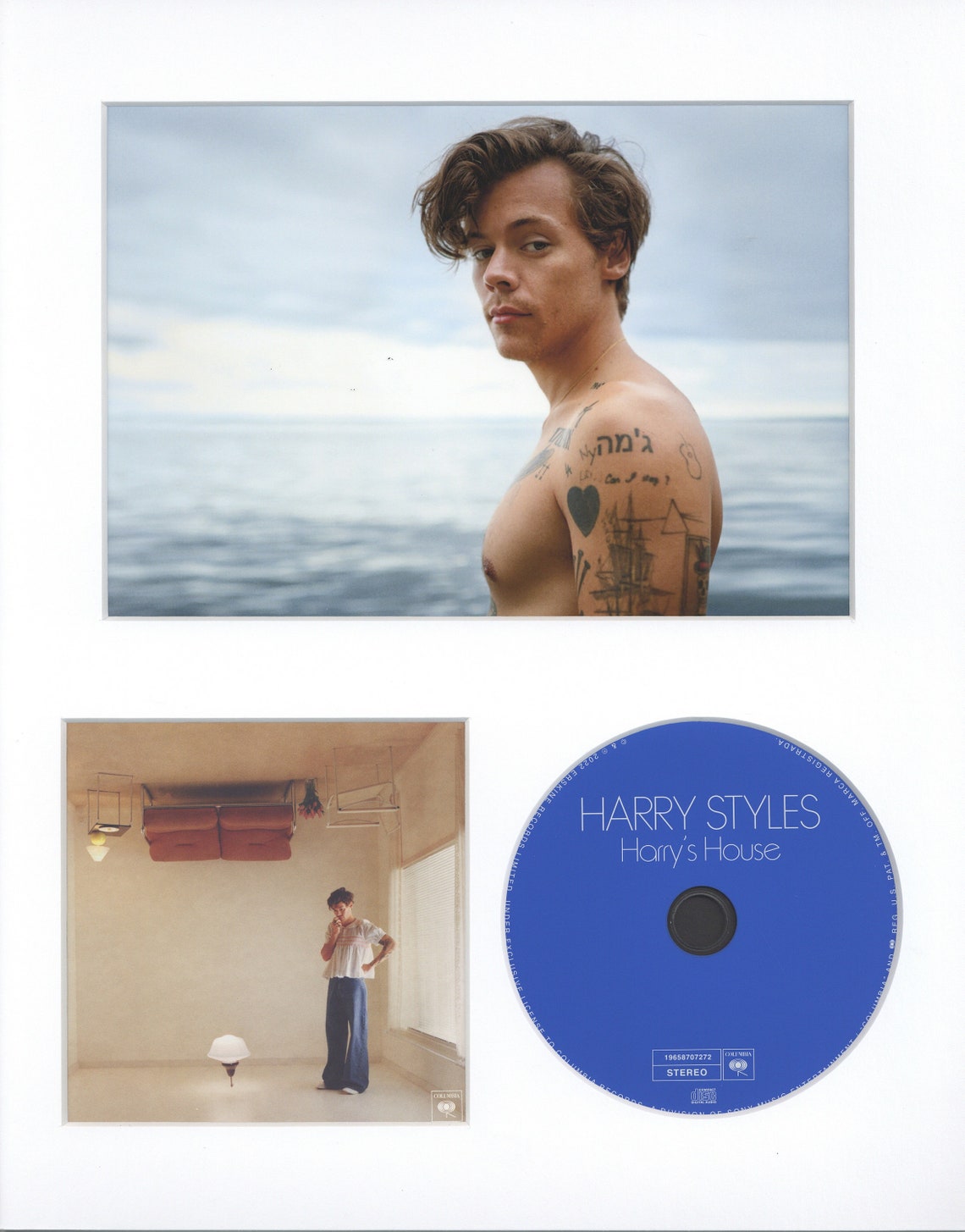 Harry Styles Harry's House Custom Frame CD Photo Art One - Etsy