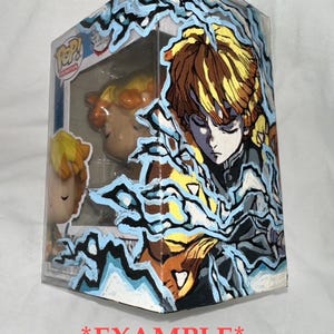Protezioni personalizzate Funko Pop dipinte, da collezione, dipinte a mano, regalo, funko personalizzato, personalizzato, statuetta, pittura acrilica, anime, cartone animato