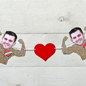 Groom Face Banner, Groom Face Bachelorette Party Banner, Stripper Banner, Custom Face Photo Banner, Fun Bachelorette Gift, Custom Face Decor