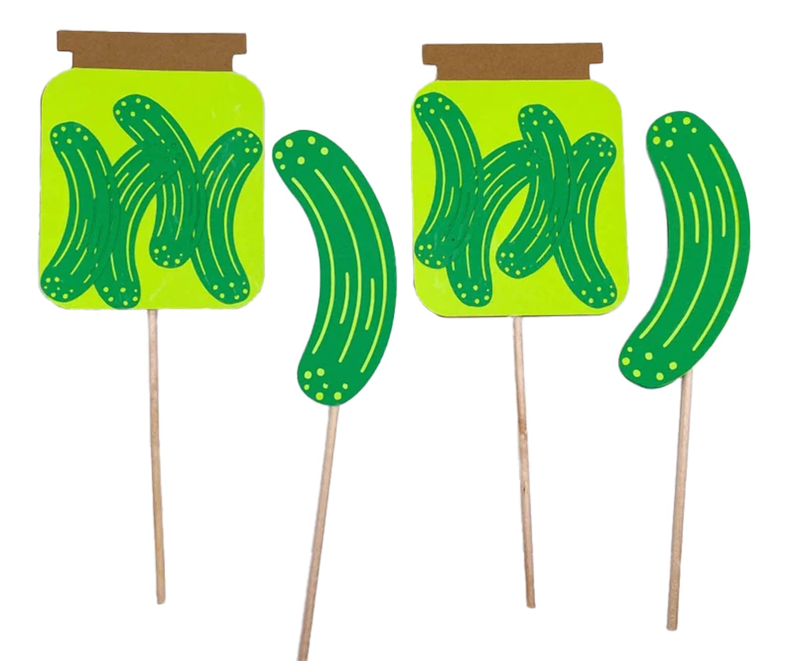 Pickle Party Kit Pickle Decor Green Party Decorations Heinz Etsy