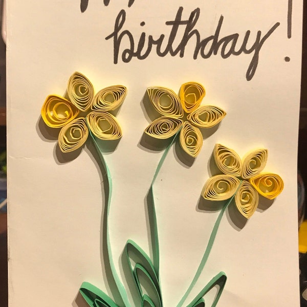 Quilling Card Etsy Canada