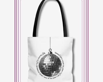 Bejeweled Tote Bag, Best Believe I'm Still Bejeweled Tote Bag - Etsy