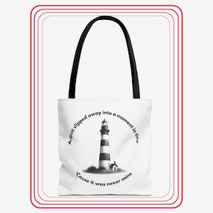 Bolso de mano &quot;Agosto se escabulló en un momento en el tiempo&quot;