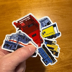 Trains Sticker Pack #2